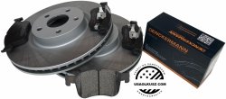 Przednie tarcze 308mm + klocki hamulcowe Ford Kuga 2020-2025