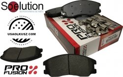 Przednie klocki hamulcowe z zestawem montażowym Saturn Vue 2008-2010