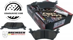 Tylne klocki hamulcowe DEFENDER - manualny hamulec postojowy Ford F-150 2012-