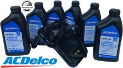 Filtr + olej ACDelco Dextron VI automatycznej skrzyni biegów 6L80 Cadillac XLR