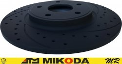 Tylna WIERCONA nacinana tarcza hamulcowa 328mm GEOMET RAM Cargo Van