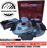 Przednie klocki Z23 + WIERCONE NACINANE tarcze hamulcowe Ford Edge SE PERFORMANCE BRAKE 2019-2024