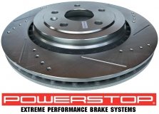 Tylna WIERCONA NACINANA tarcza hamulcowa POWERSTOP 339mm Chevrolet Camaro SS 2016-