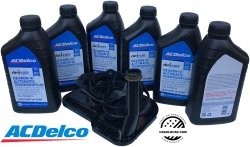 Filtr + olej ACDelco Dextron VI automatycznej skrzyni biegów Cadillac STS-V 4,4 V8 2007-2009