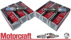 Świece zapłonowe MOTORCRAFT SP412 kpl Ford Ranger 4,0 V6