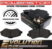 Klocki hamulcowe przednie POWERSTOP Z17 EVOLUTION PLUS Dodge Caravan 2008- do tarcz 303mm