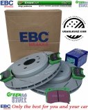 Tylne klocki GreenStuff + NACINANE tarcze hamulcowe EBC seria USR Dodge Durango SRT Hellcat