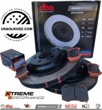 Tylne klocki XTREME PERFORMANCE + tarcze hamulcowe 350mm DBA seria 4000 T3 Dodge Charger SRT Scat Pack Hellcat