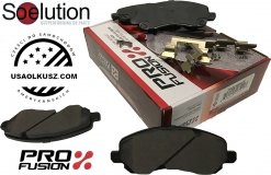 Klocki hamulcowe przednie z zestawem montażowym  Dodge Caliber bez SRT