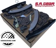 Rozrząd łańcuchy prowadnice napinacze Jeep Liberty 3,7 V6