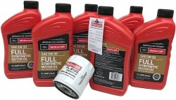 Oryginalny filtr oraz olej silnikowy Motorcraft 5W30 Full Synthetic Ford Bronco Sport 2,0 EcoBoost Turbo 2021-