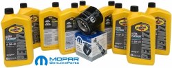 Olej Pennzoil 0W40 + oryginalny filtr MOPAR Dodge Durango SRT Hellcat 6,2 V8 Supercharged
