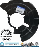 Tarcza kotwiczna osłona tarczy hamulcowej przedniej prawej Jeep Grand Cherokee 2005-2010 52090432AA