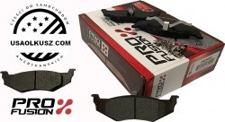 Klocki hamulcowe tylne z zestawem montażowym Chrysler Sebring kabrio 4-door -2006