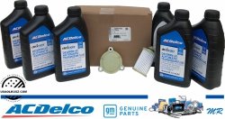 Filtr + olej automatycznej skrzyni biegów GM Cadillac XT6 2020-2025