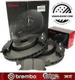 Przednie klocki + tarcze hamulcowe 350mm Brembo XTRA Dodge Durango 2011-