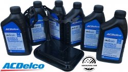 Filtr + olej ACDelco Dextron VI automatycznej skrzyni biegów 6L80 6L90 Chevrolet Suburban 2008-