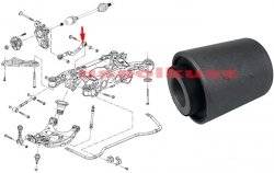 Tuleja tylnego górnego wahacza sztywna Cadillac SRX 2010-