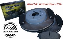 Klocki + przednie NACINANE tarcze hamulcowe 345mm ATM SLOTTED Chrysler 300C