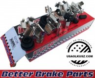 Zestaw montażowy klocków tylnego zacisku hamulcowego BRY / BR2 / BR6 Jeep Wrangler JL 2018-