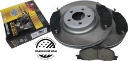 Przednie klocki + tarcze hamulcowe 345mm Ford Explorer 2020-