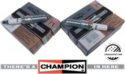 KPL świec zapłonowych PLATYNOWYCH Double Platinium Chrysler Concorde 2,7 V6 Champion
