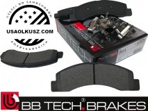 Przednie klocki hamulcowe z zestawem montażowym Ford F-350 F350 1999-2004