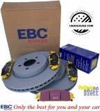 Przednie klocki YELLOWSTUFF + tarcze hamulcowe 345mm EBC seria PREMIUM Chrysler 300C