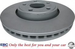 Przednia tarcza hamulcowa 330mm EBC seria Premium Jeep Grand Cherokee 3,6 V6 2011-2020