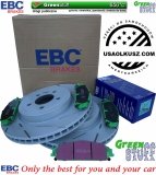Przednie klocki GreenStuff + tarcze hamulcowe 345mm EBC seria USR Dodge Charger
