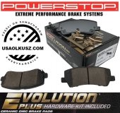 Klocki hamulcowe tylne POWERSTOP Z17 EVOLUTION PLUS Ford Mustang 2015-