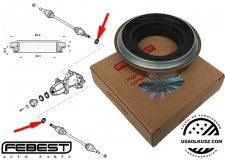 Uszczelniacz półosi tylnego mostu Lincoln Nautilus AWD