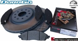 Przednie klocki + tarcze hamulcowe 350mm BR3 Chrysler Pacifica AWD 2020-