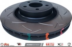 Przednia NACINANA tarcza hamulcowa 352mm DBA seria 4000 T3 Ford Mustang 2015-