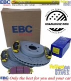Przednie klocki YELLOWSTUFF + tarcze hamulcowe 345mm EBC seria GD Dodge Magnum