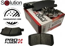 Tylne klocki hamulcowe z zestawem montażowym do tarcz 303mm Dodge Caliber