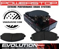 Klocki hamulcowe przednie POWERSTOP Z23 EVOLUTION SPORT Lancia Voyager 2012-