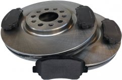 Przednie klocki + tarcze hamulcowe 330mm Chrysler 200 2015-