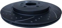 Tylna WIERCONA NACINANA tarcza hamulcowa 345mm Lincoln MKT 2013-