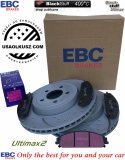 Przednie klocki Ultimax2 + tarcze hamulcowe 345mm EBC seria GD Dodge Challenger