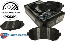 Przednie klocki hamulcowe z zestawem montażowym Oldsmobile Silhouette AWD 2002-2004