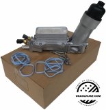 ALUMINIOWA obudowa filtra oleju z chłodnicą oraz czujnikami do silnika 3,6 V6 Pentastar  2014-
