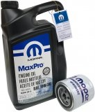 Filtr oleju + olej MOPAR MaxPro 10W30 Jeep Cherokee 1991-2001