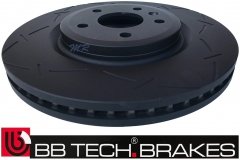 Przednia NACINANA tarcza hamulcowa BB-TECH 325mm Lincoln MKS 2010-2012
