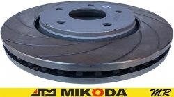 Przednia NACINANA tarcza hamulcowa 303mm ATM SLOTTED Dodge Caravan 2008-