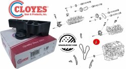 Prowadnica górna lewa głównego łańcucha rozrządu silnika Lincoln MKS 3,7 V6 2013-2016