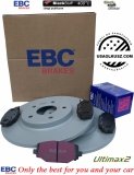 Tylne klocki Ultimax2 + tarcze hamulcowe 328mm EBC seria Premium Fiat Freemont 2012-