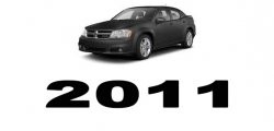 Specyfikacja Dodge Avenger 2011