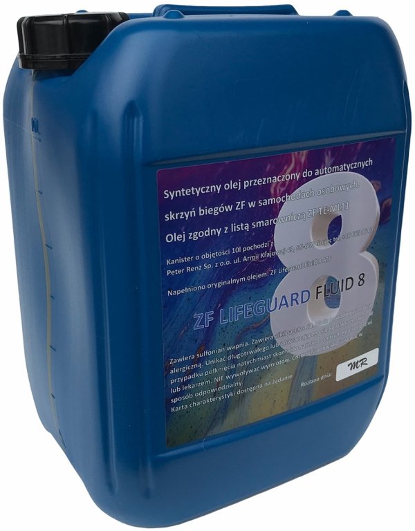 Filtr + olej skrzyni 8-SPD ZF 8HP70 Chrysler 300C 5,7 V8 2015-2023
