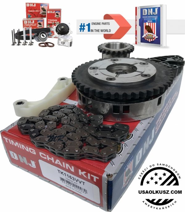 Rozrząd łańcuch napinacz ślizg koło zębate Dodge RAM V8 2009-